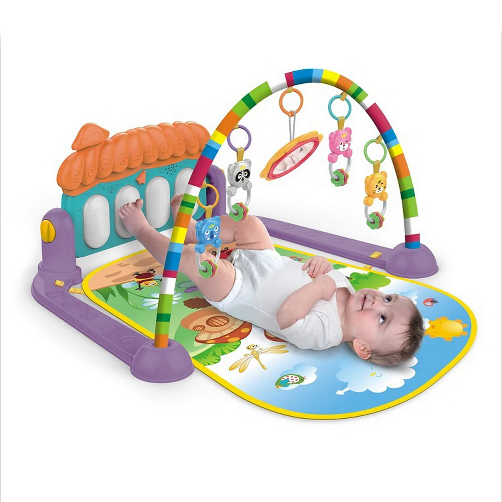LOOZYKIT, детская стойка для нот, игровой коврик, Детский ковер-головоломка, пианино, клавиатура, для детей, развивает раннее образование, тренажерный зал, ползает, игровой коврик, игрушка