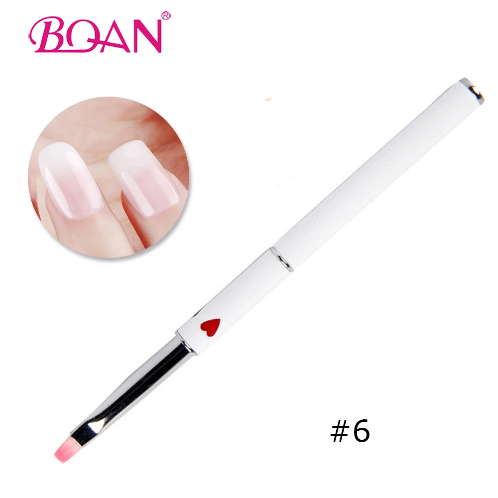 BQAN металлическая ручка с красным сердцем искусственное польское расширение