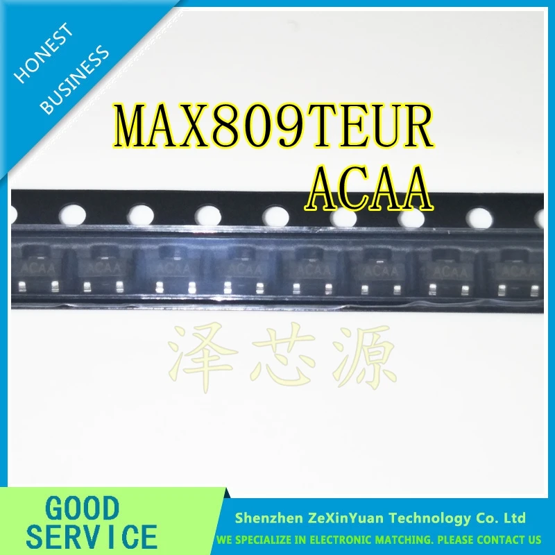 20PCS MAX809 MAX809T MAX809TEUR ACAA SOT-23