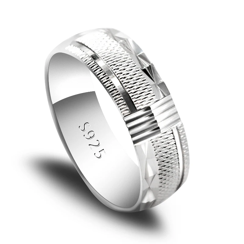 Набор колец для влюбленных мужчин и женщин серебро 925 пробы | Украшения