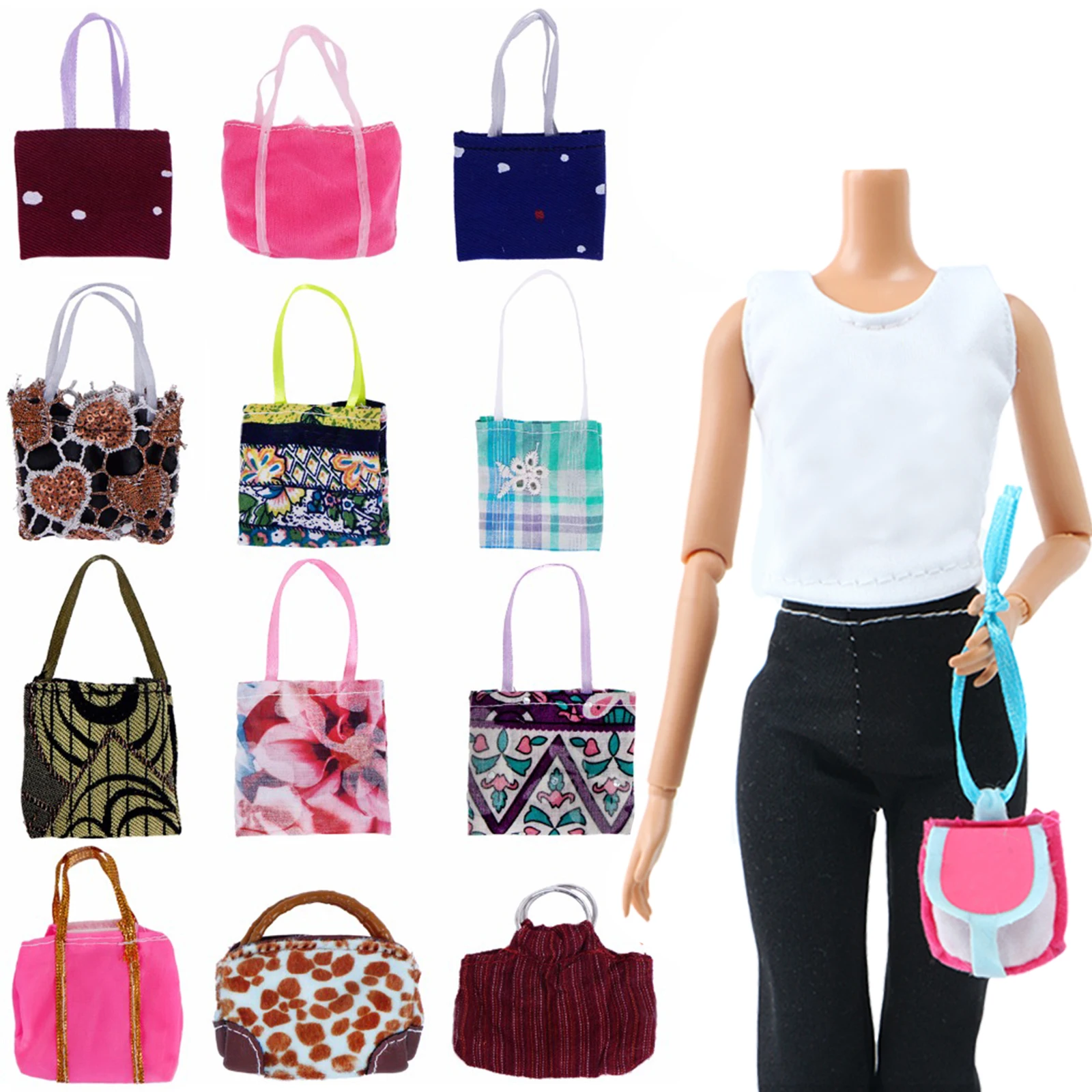 5 шт. моды случайные сумки Красочные Мини Симпатичный Рюкзак Сумка Повседневные