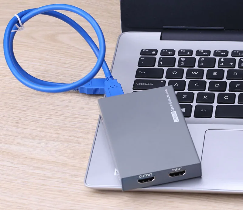 4K 60FPS для ТВ HDMI Карта видеозахвата Запись коробка USB 3,0 компьютера OBS VMIX VLC Facebook потоковая трансляция в прямом эфире с микрофоном