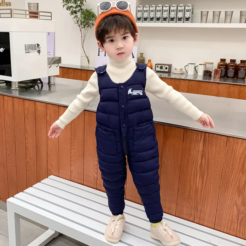 OLEKID/2021 зимние комбинезоны для девочки малыша плотные куртки с теплой подкладкой