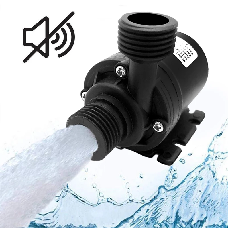 Dc 12v Солнечный бесколлекторный погружной водяной насос 800l/ч 5 м циркуляции Системы воды для полива и орошения высокого Давление для фонтан для бассейна насос для воды компрессор воздушный 220v насос для лодки - изображение