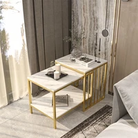 sofa side cabinet side table marble corner table cabinet light luxury side table nordic small coffee table square table