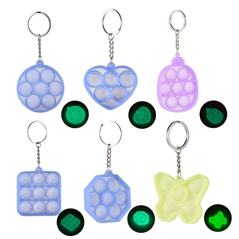 

Оптовая продажа, светящиеся игрушки-антистресс, Органическая игрушка для снятия стресса, сенсорные игрушки-антистресс, мини брелок, игрушк...