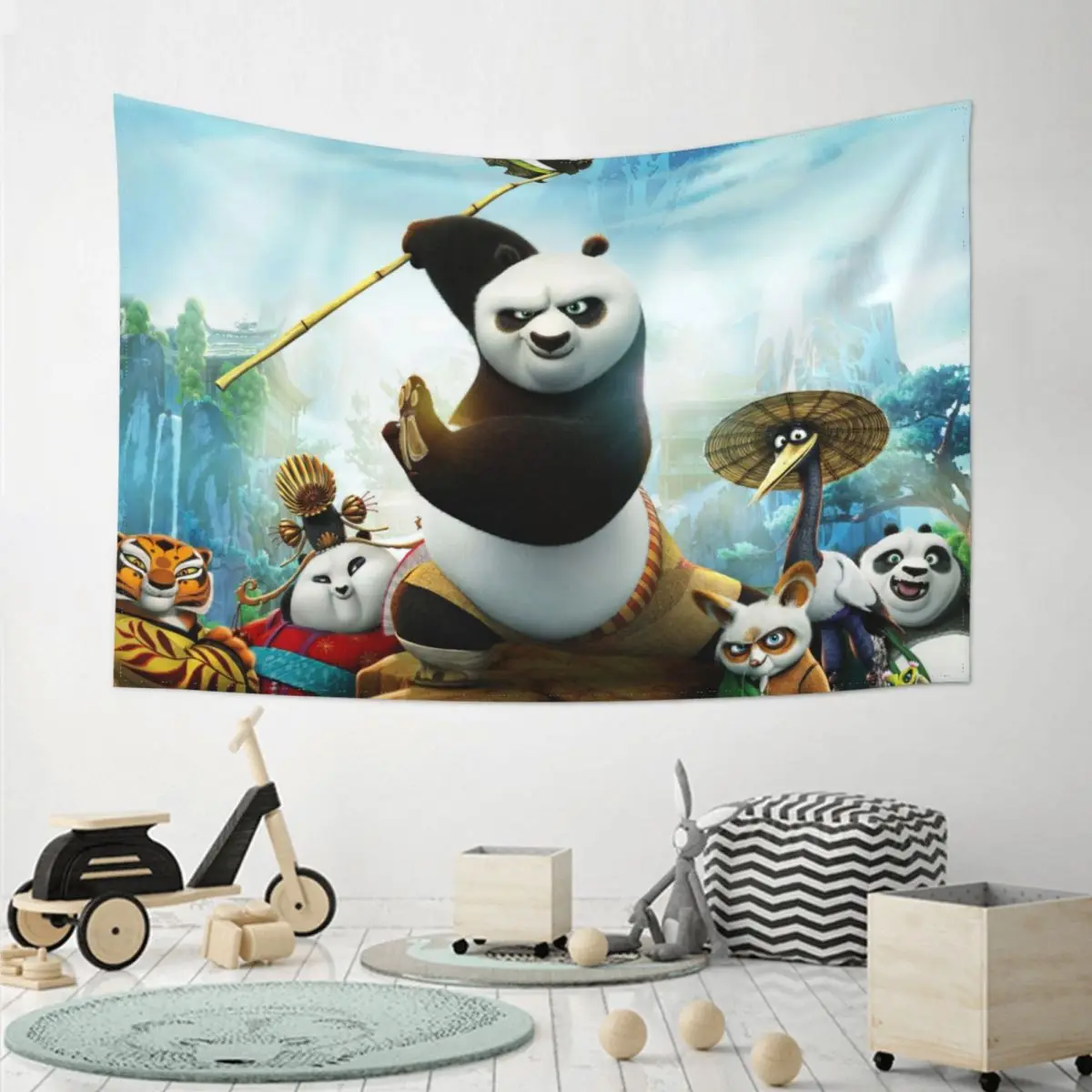 

3D printing Lesser Panda poster Bohemian decorative tapestry Lesser Panda living room home mural art tapestry 150cmx102cm