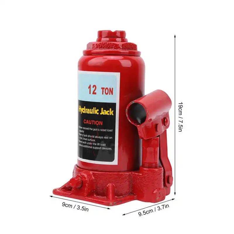 

12T Car Hydraulic Bottle Jacks Lifting Cranes Hydraulic Bottle Jacks for Car Construction Industrial Agricultural 12 Ton Lifting