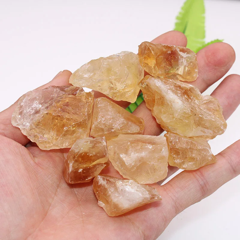 Большой большой натуральный цитрин Хрустальная руда 100 г необработанный минерал