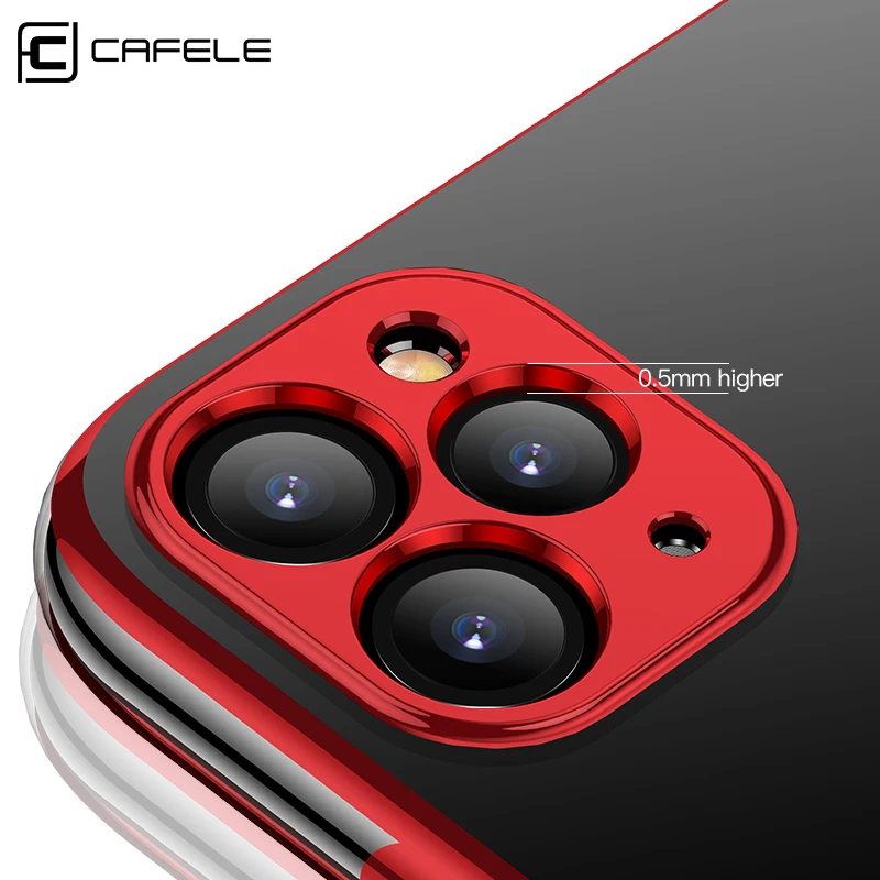Оригинальный чехол Cafele для телефона iPhone 11 pro max Ультратонкий с точным отверстием
