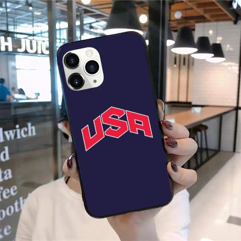 

American USA Flag Phone Case for iPhone 11 12 mini pro XS MAX 8 7 Plus X XS XR