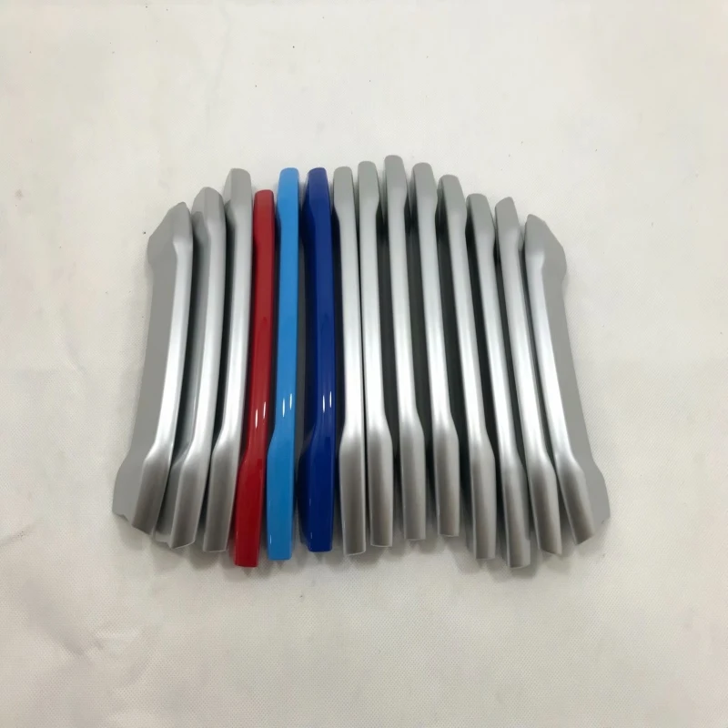 14 шт. стайлинга автомобилей спереди гоночный автомобиль наклейки на решетку для