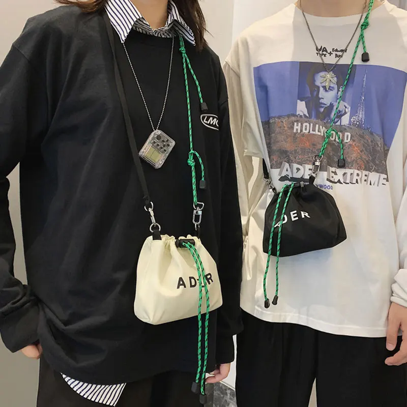 

ADER Small Shoulder Bag Female Fashion Brand Japanese Casual All-match Shoulder Bag Mini Bag Female Bag Couple Messenger Bag