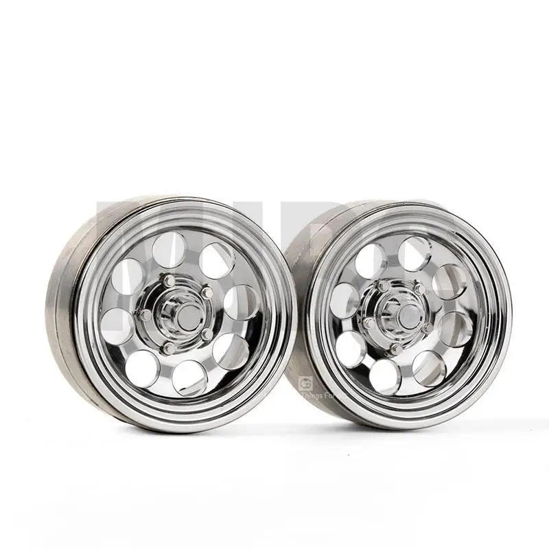 Металлическое колесо 1 9 дюйма модель автомобиля SCX10II осевой свет RC4WD D90 D110|Детали и