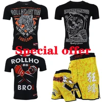vszap quick dry fighting mma shorts t shirt muay thai pants sweatshirt jitsu kickboxing bjj rashguard boxeo sport suit