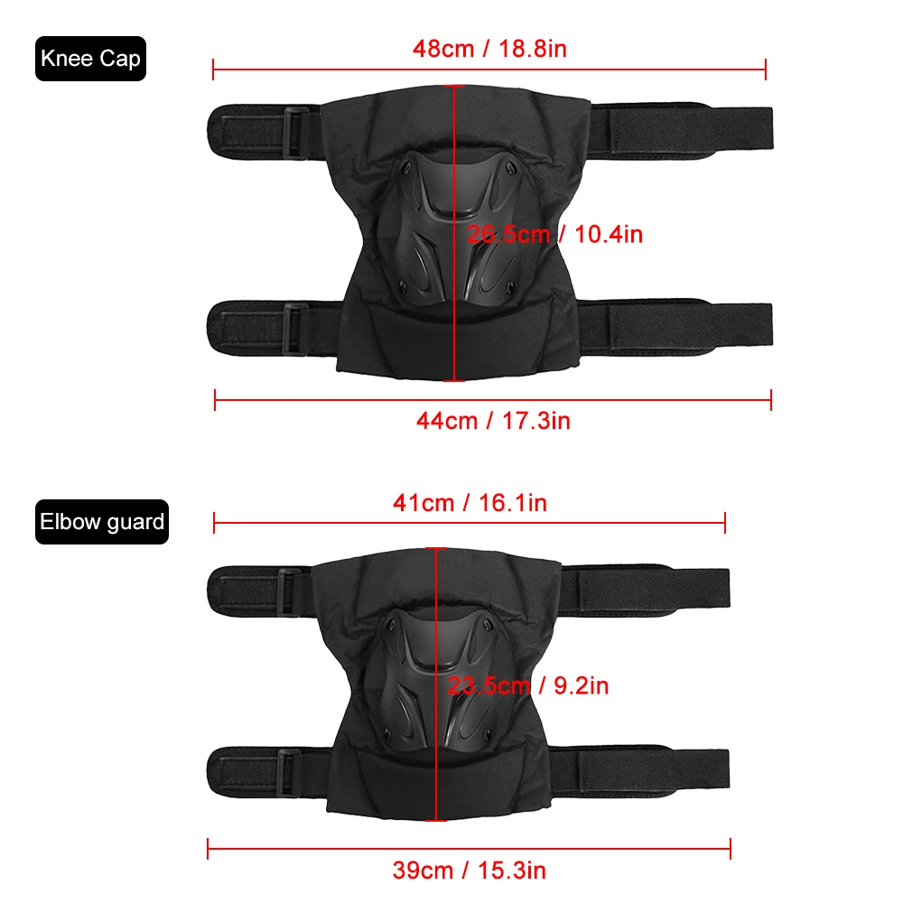 Мотоциклетные наколенники налокотники велосипедные для