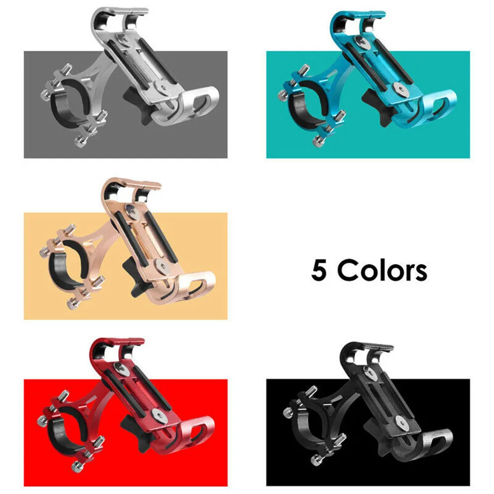 1 шт. Портативный прочный нескользящий алюминиевый сплав держатель для телефона
