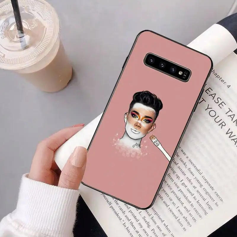 Fashion Beauty Sisters James Charles Phone Case Luxury Brand Case For Samsung Galaxy S8 S9 S10e S20 PLUS J6 J600 A31 M51