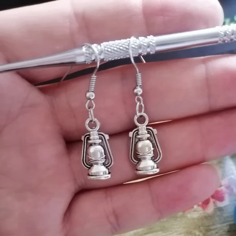 Lantern earrings girls daughter summer lanterns gifts combs personality creative birthday | Украшения и аксессуары