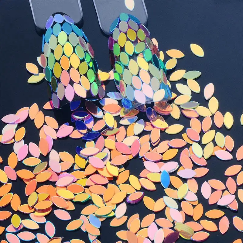 BearPaw 1 коробка блесток для дизайна ногтей голографический хамелеон блестки