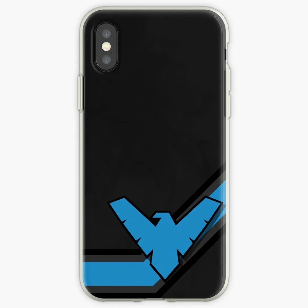 Nightwing AccesSoft чехол для iPhone 7 8 6 6s Plus 5S 4 силиконовый прозрачный X Xs 11 Pro Max XR| |