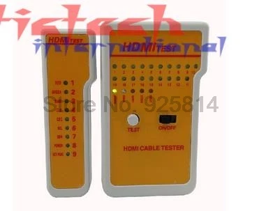 by dhl or ems 20pcs Portable HDMI Tester High Definition Remote Cable Tool Network Tools with 9 LED Indicators | Компьютеры и офис