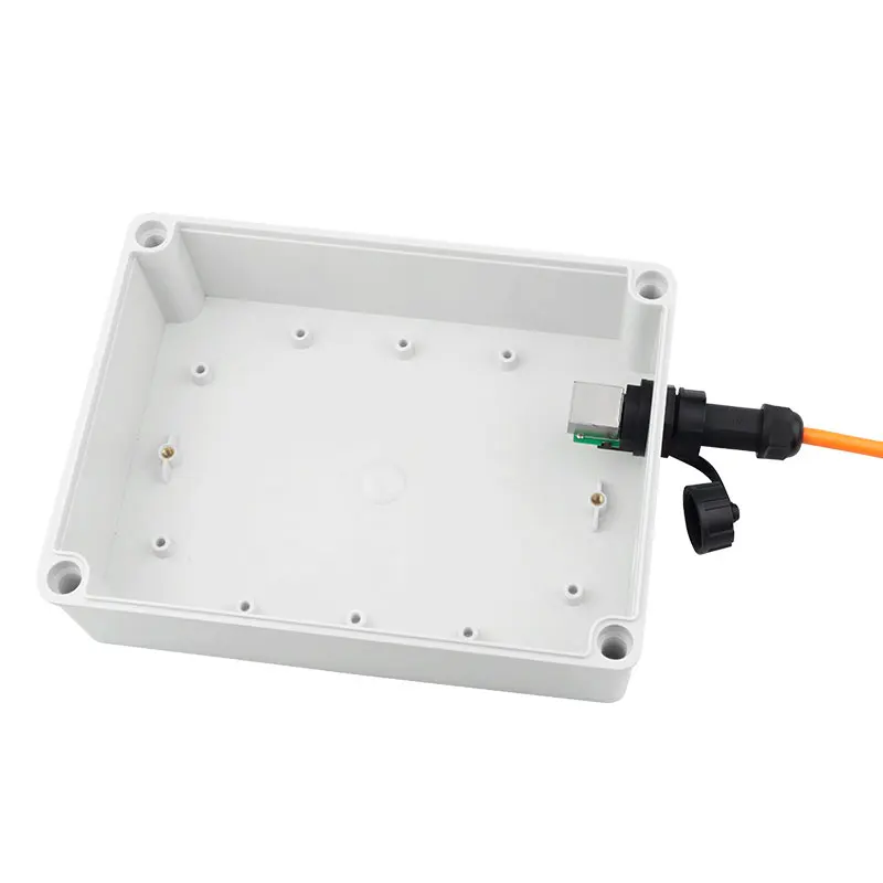 Waterproof Industrial Cat5 8P8C Aviation Male Plug Female Socket Ethernet Network RJ45 Connector Adapter 20.8 hole |