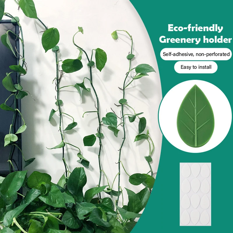 

10pcs Garden Accessories Plant Clips Leaves Wall Vine Flower Vegetables Plant Holder Creative Plant Climbing Wall Fixture Clips