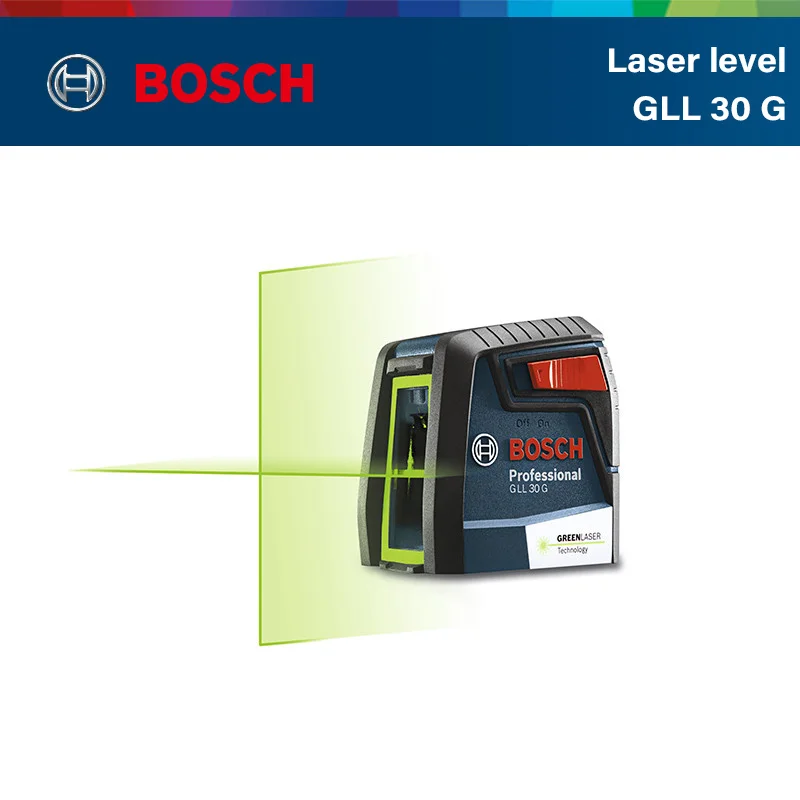 Уровень лазерный Bosch GLL 30 г зеленый лазер | Инструменты