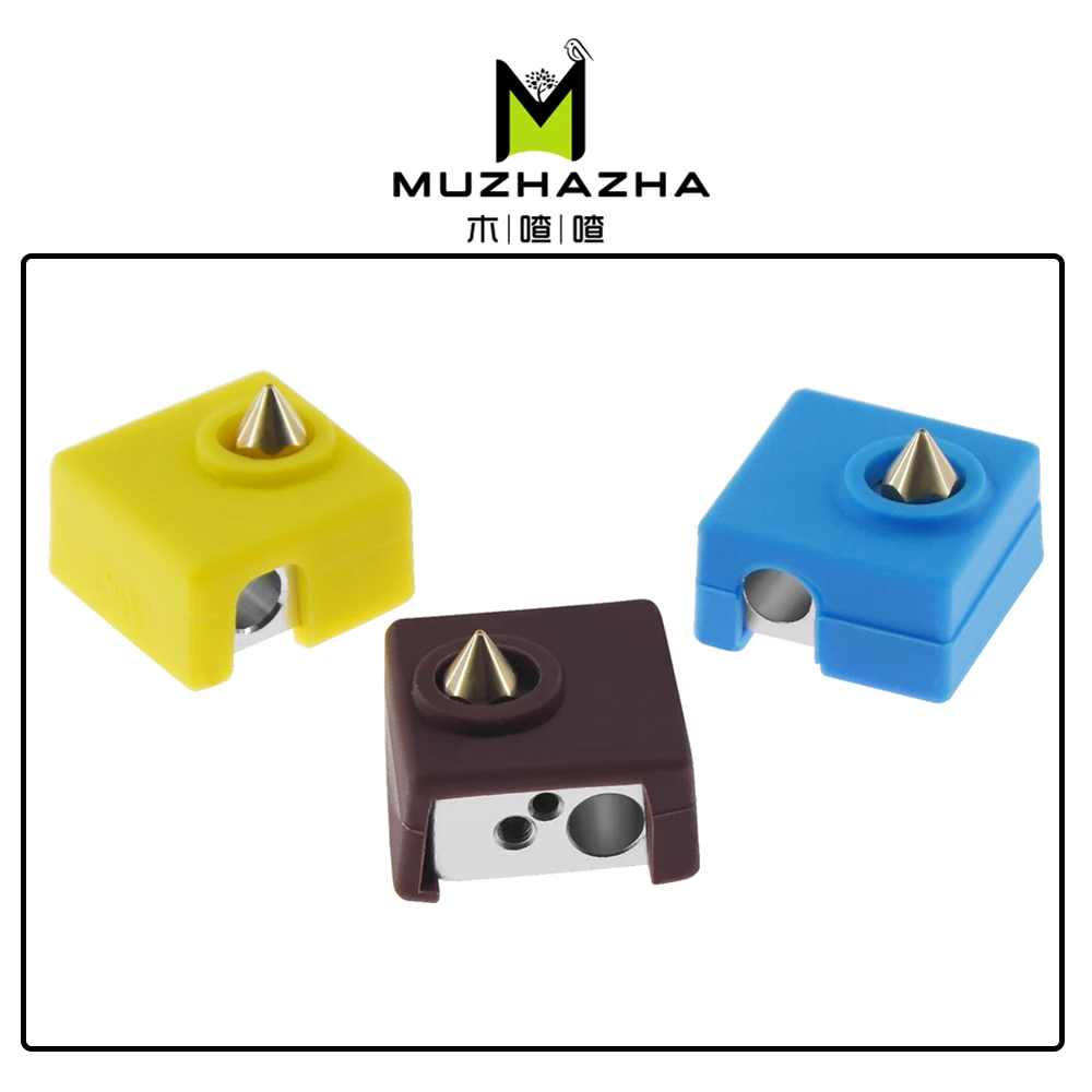 

3D Printer MK8 Protective Silicone Sock Cover Case for Heater Block of Creality CR-10,10S,S4,S5 Anet A8 MK7/MK8/MK9 Hotend