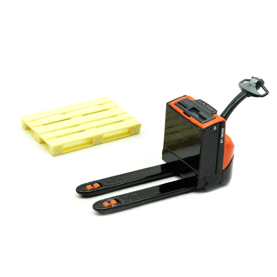 1/24 вилочный погрузчик модель металла электрический автомобиль BT LEVIO и STAXIO поддон