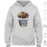 ben jerry%e2%80%99s chocolate fudge brownie ice cream hoodies long sleeve ben and jerrys ice cream stars chocolate fudge
