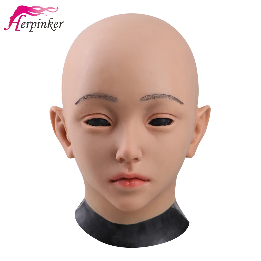 Высококачественная женская маска для Хэллоуина силиконовая лица Карнавальная