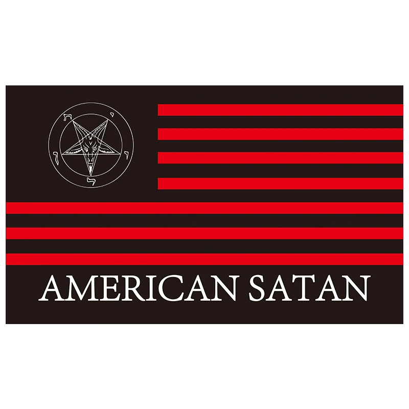 

Free Shipping xvggdg flag 3x5ft custom flag Roman Catholic Church knights Templar Satan pentagram Baphomet flag