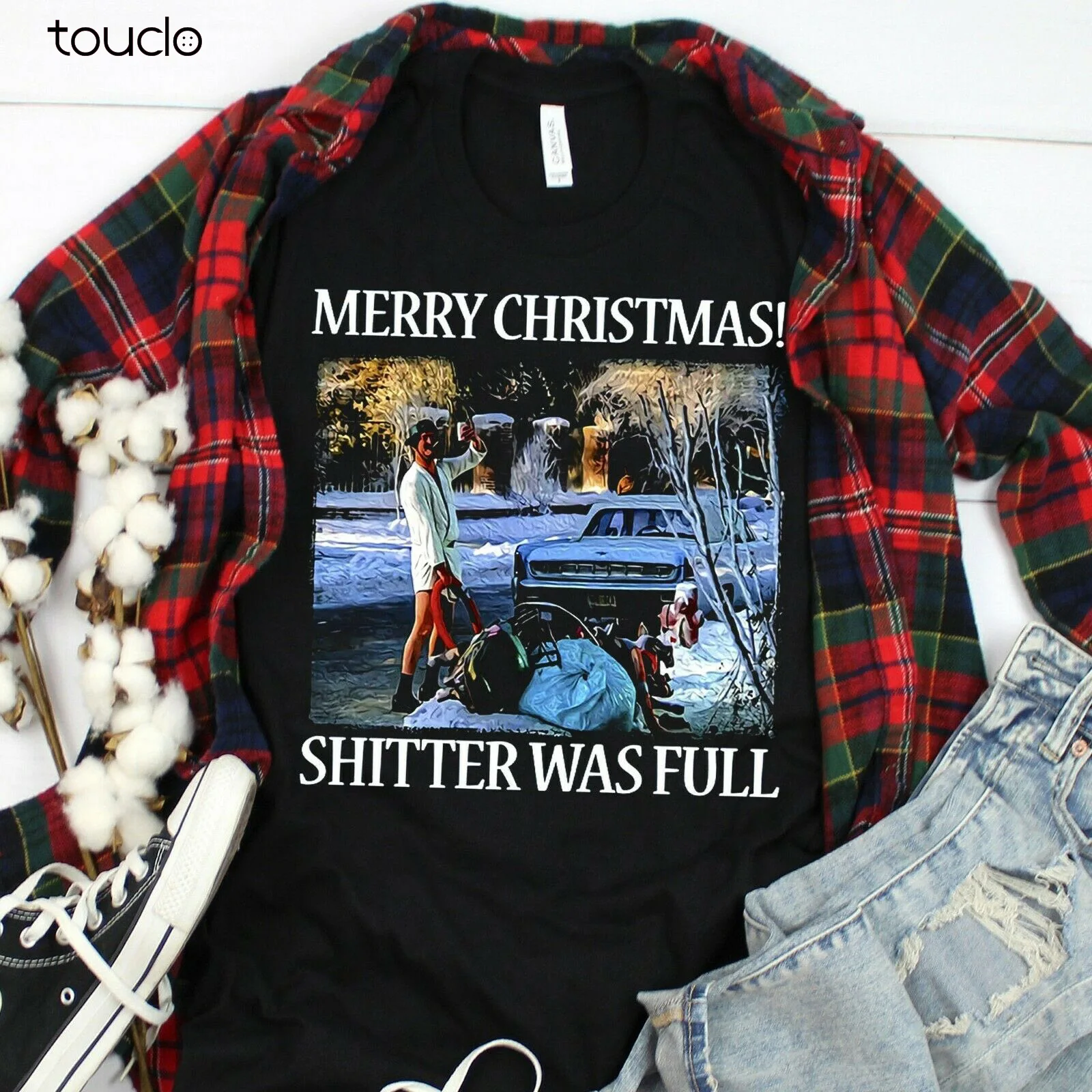

Merry Christmas Shirt Christmas Tee National Lampoon'S Christmas Vacation S-3Xl Custom Aldult Teen Unisex Digital Printing