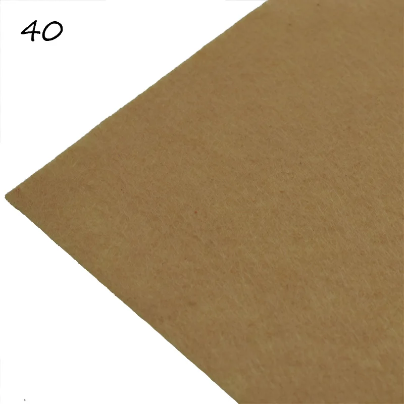 15x15 см ручная работа, сделай сам, ремесло, войлочная ткань filz feltro para artesanato telas vilt stof feutrine, войлочные цветы, шары, шерсть для валяния - Цвет: 40 15X15cm