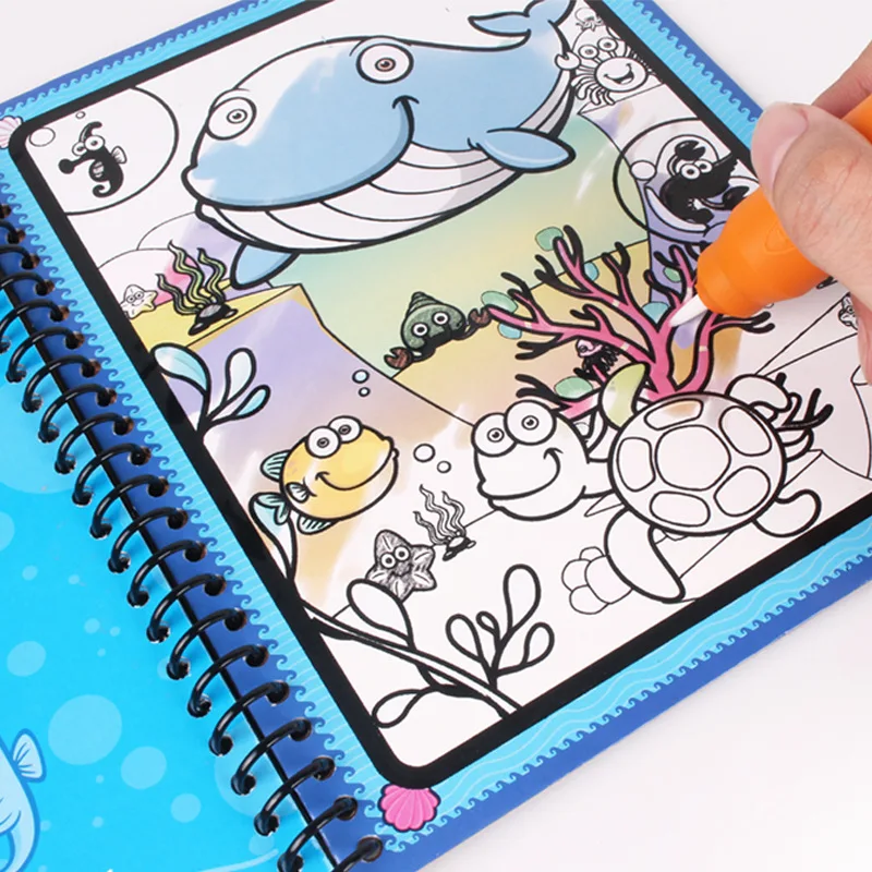 MMloveBB Painting Drawing Board For Kids Toys Coloring Book Doodle & Magic Pen Water Birthday Gift | Игрушки и хобби