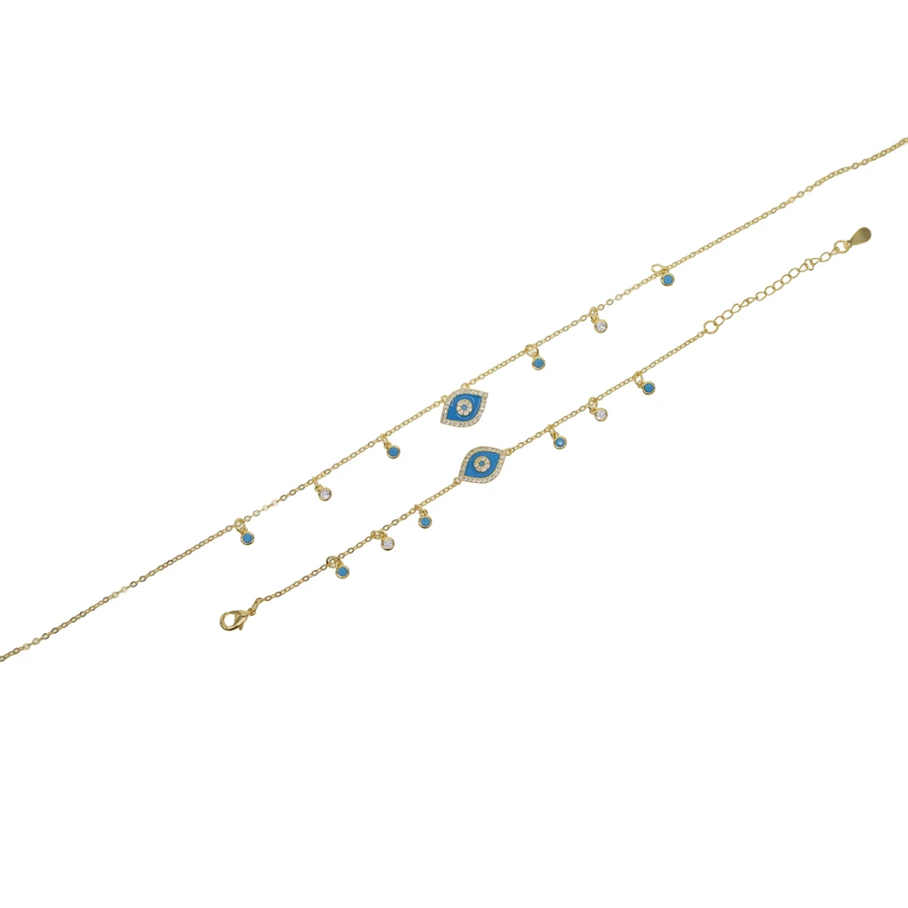 Женский комплект из колье браслета и цепочки|Ювелирные наборы| |