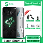 Глобальная версия черного цвета с изображением акулы 3 8 ГБ 128 игровой 5G мобильные телефоны Octa Core 64MP тройной AI камерами 65 Вт 4720 мАч, 6,67 