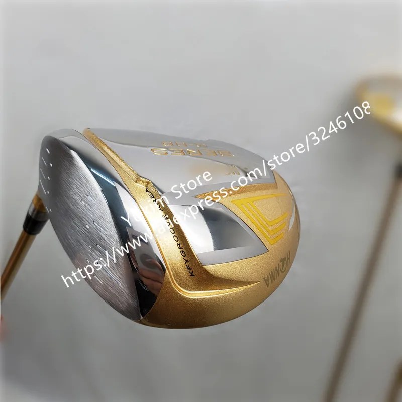 Клюшки для гольфа Полный комплект Honma Bere S-06 4 звезды наборы гольф-клуба Драйвер+ Фарватер+ гольф железо+ клюшки(14 шт.)+ сумка для гольфа