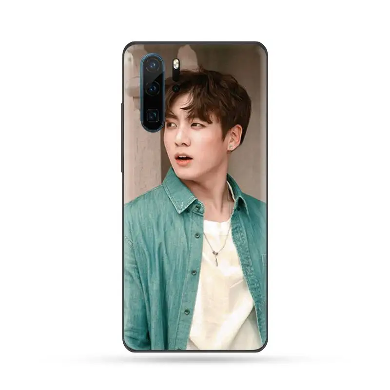 Корейский черный чехол для сотового телефона с изображением певицы команды euoria