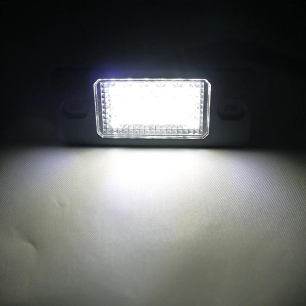 

2PCS LED Number Car License Plate Light Lamp With Decoder For Porsche Cayenne Volkswagen Tiguan /Cayenne/Golf