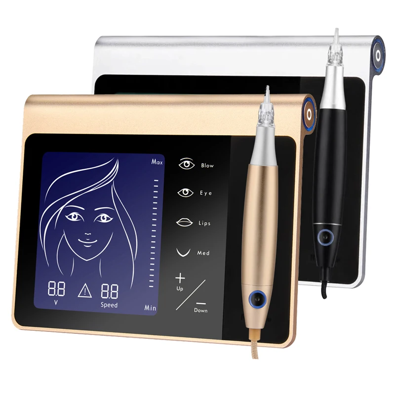 

Тату-машинки PMU с сенсорным экраном, аппарат для дермографа, микропигментации, цифровой карандаш премиум-класса для перманентного макияжа б...