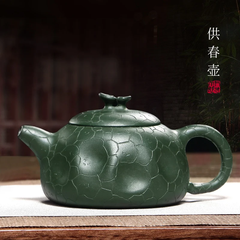 

★Yixing purple clay teapot pure manual teapot kungfu tea set