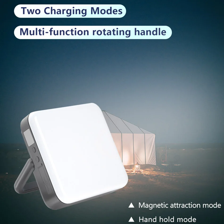 Светодиодный фонарь 13500 мАч светильник онарь для кемпинга наружного освещения