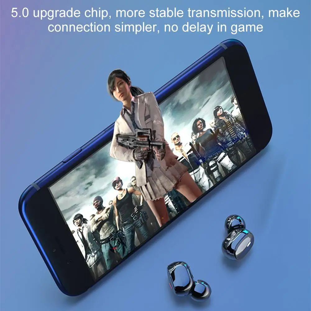 Bluetooth V5.0 наушники Беспроводные Стереонаушники Спортивные Наушники вкладыши