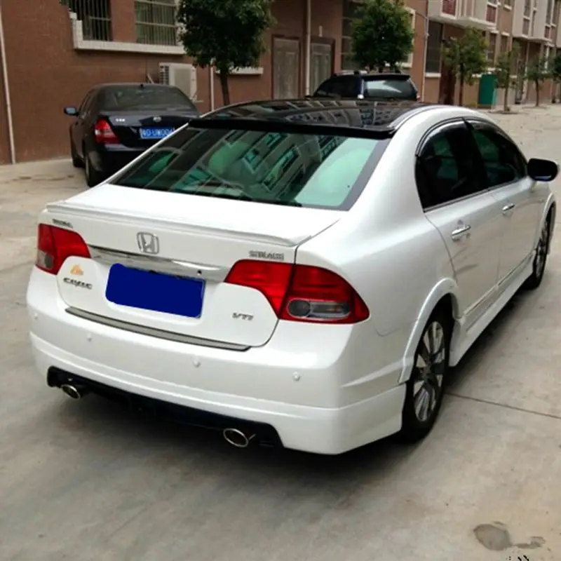 

Спойлер для Honda Civic, высококачественный задний спойлер из АБС-материала для заднего крыла автомобиля, неразрисованный задний спойлер для Honda...