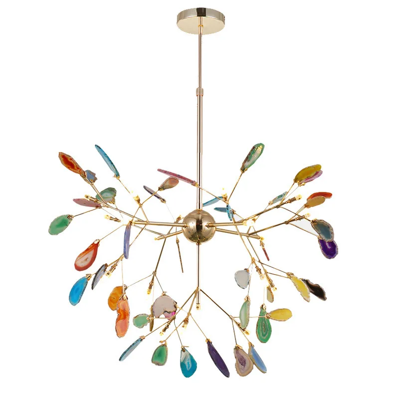 

Modern LED Pink Chandelier For Girls KIids Room Unique Italian Design Purple Chandelier In Bedroom Restaurant Decorative Lamps