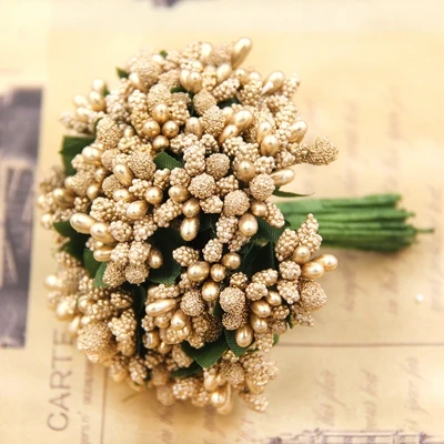 

Искусственные пип-ягоды для свадьбы, 12 шт.