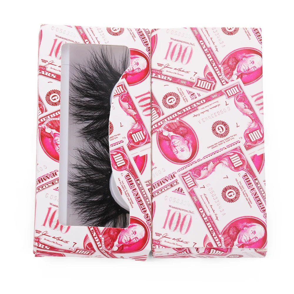 Новый USD дизайн пустые Ресницы упаковка мягкая бумажная коробка для ресниц 8 25 мм